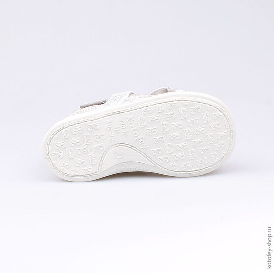 131106-71 Текстильная обувь для девочки серый фото №3