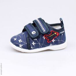 131110-11 Текстильная обувь для мальчики светло-синий