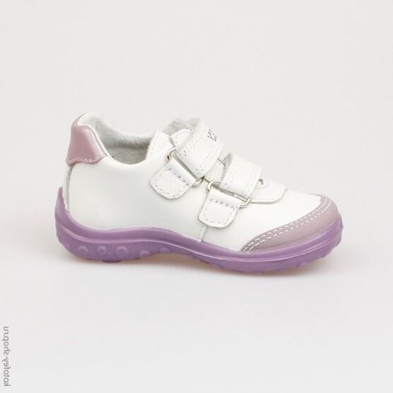 132081-23 Полуботинки для девочки белый фото №2