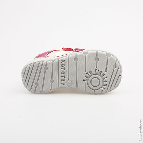 132083-22 Полуботинки для девочки бел-фук фото №3