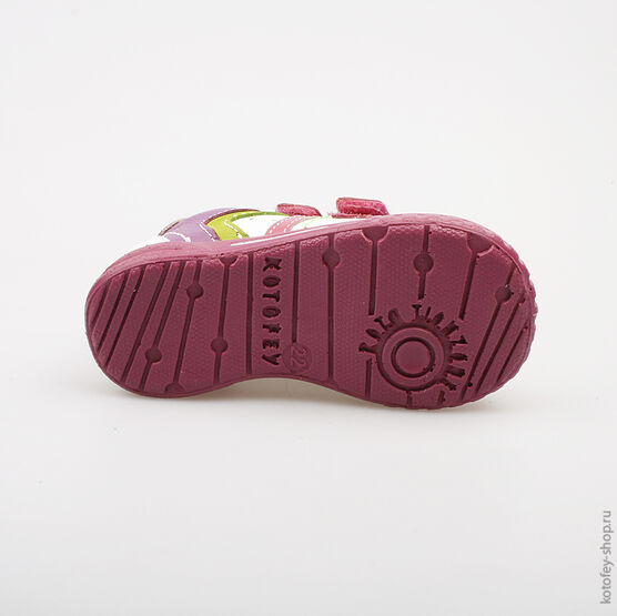 132083-23 Полуботинки для девочки бел-сир фото №3