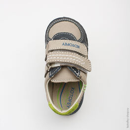 132086-23 Полуботинки для мальчики серый фото №4