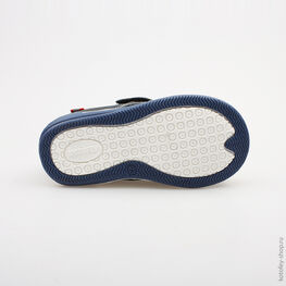 132088-22 Полуботинки для мальчики син-бел фото №3