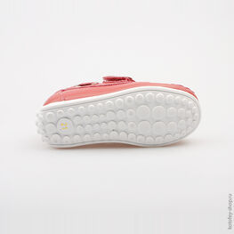 132090-21 Полуботинки для девочки коралл фото №3