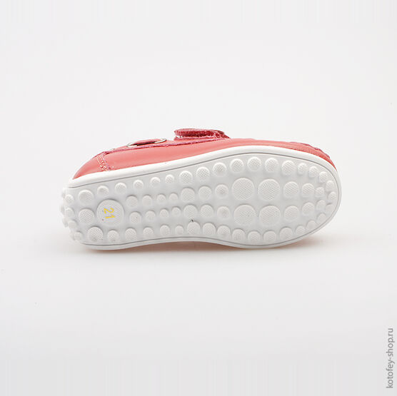 132090-21 Полуботинки для девочки коралл фото №3