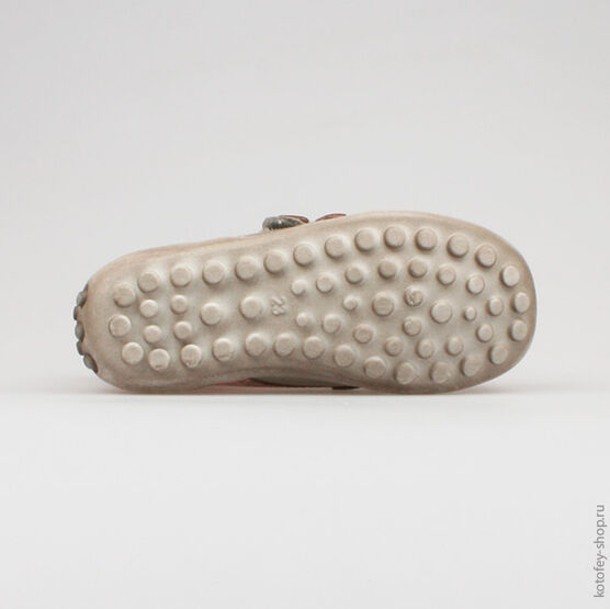 132091-21 Полуботинки для девочки сер-роз фото №3