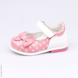 132095-22 Туфли для девочки роз-бел