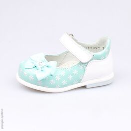 132095-23 Туфли для девочки бир-бел