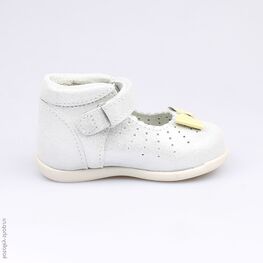 132116-21 Туфли для девочки срб-жел фото №2