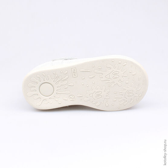 132116-21 Туфли для девочки срб-жел фото №3