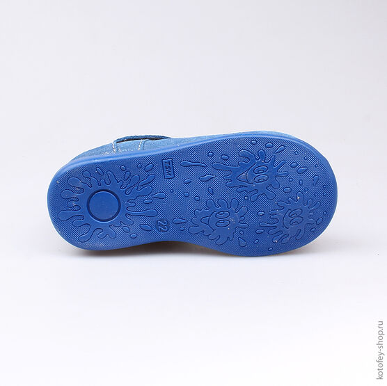 132116-23 Туфли для девочки син-роз фото №3