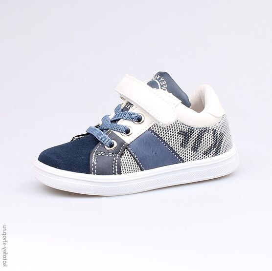 134006-21 Полуботинки для мальчики син-сер