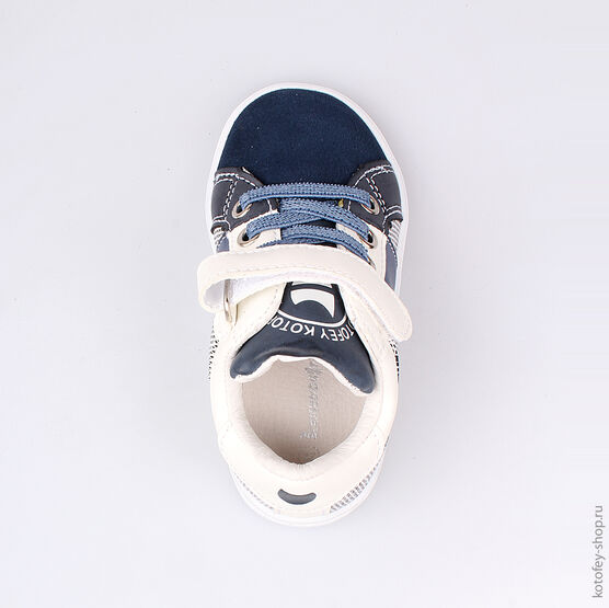 134006-21 Полуботинки для мальчики син-сер фото №4