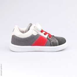 134006-22 Полуботинки для мальчики сер-кра фото №2