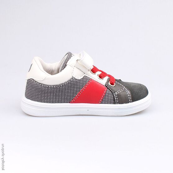 134006-22 Полуботинки для мальчики сер-кра фото №2