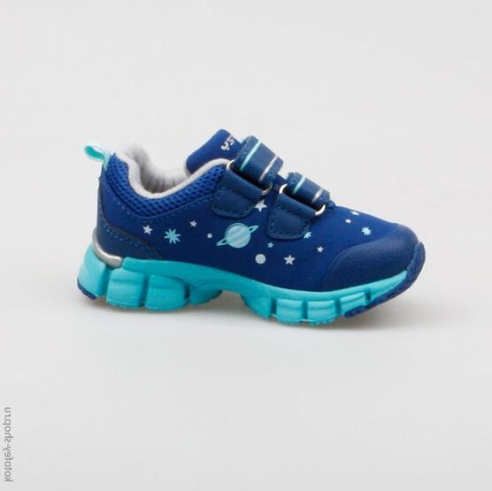 144043-72 Кроссовки для мальчики син-гол фото №2