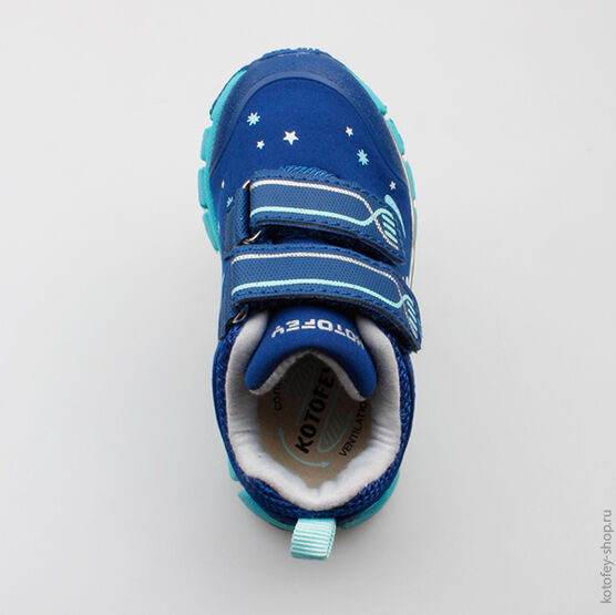 144043-72 Кроссовки для мальчики син-гол фото №4