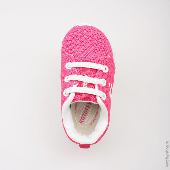 144050-71 Кроссовки для девочки розовый фото №4