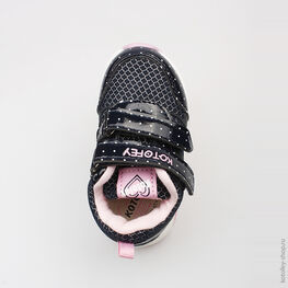 144051-71 Кроссовки для девочки светло-синий фото №4