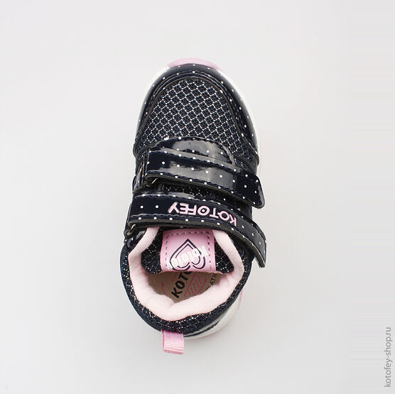 144051-71 Кроссовки для девочки светло-синий фото №4