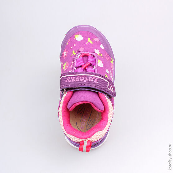144055-71 Кроссовки для девочки сиреневый фото №4