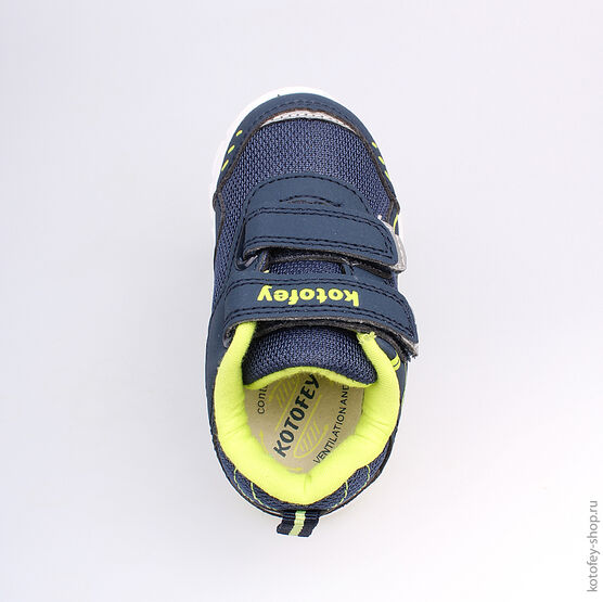 144056-71 Кроссовки для мальчики син-сал фото №4