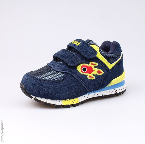 144057-71 Кроссовки для мальчики син-жел