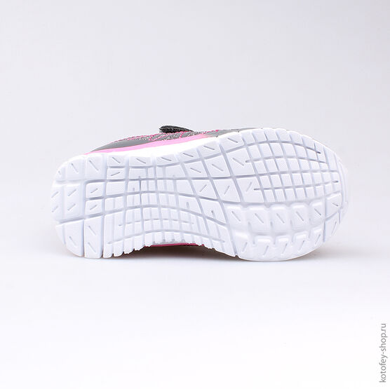 144058-71 Кроссовки для девочки сер-фук фото №3