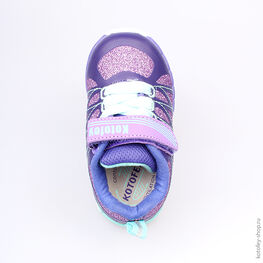 144058-72 Кроссовки для девочки фиолетовый фото №4