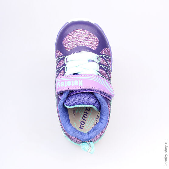 144058-72 Кроссовки для девочки фиолетовый фото №4