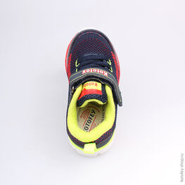 144059-71 Кроссовки для мальчики син-кра фото №4