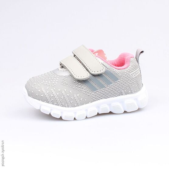 144060-71 Кроссовки для девочки серый