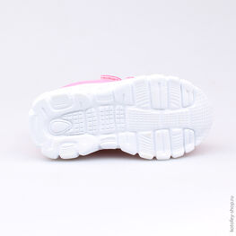 144060-72 Кроссовки для девочки роз-сер фото №3