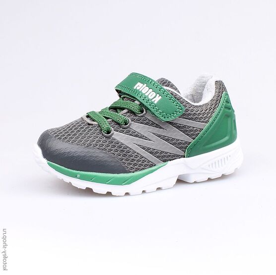 144066-71 Кроссовки для мальчики сер-зел