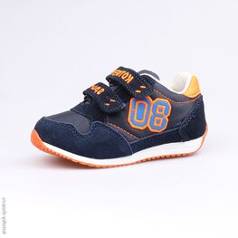 144068-21 Кроссовки для мальчики син-ора