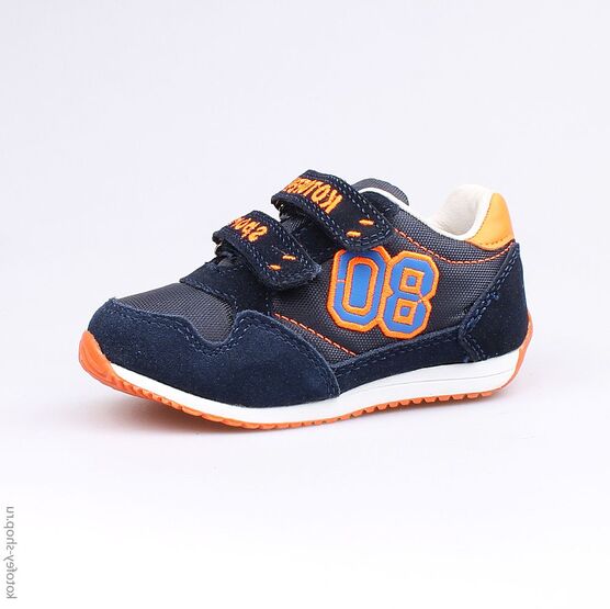 144068-21 Кроссовки для мальчики син-ора