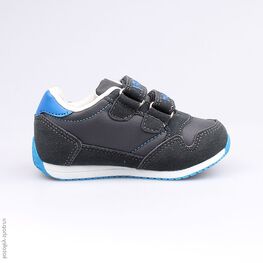 144068-22 Кроссовки для мальчики сер-гол фото №2