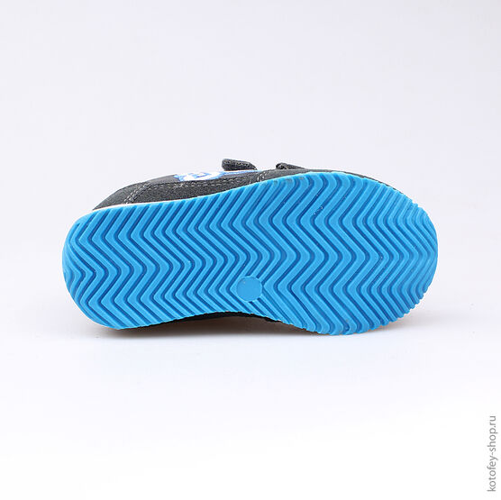 144068-22 Кроссовки для мальчики сер-гол фото №3