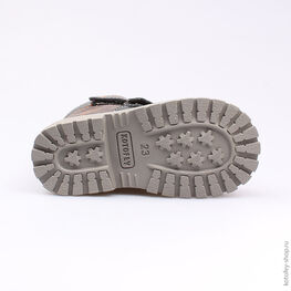 152098-32 Ботинки для мальчики серый фото №3