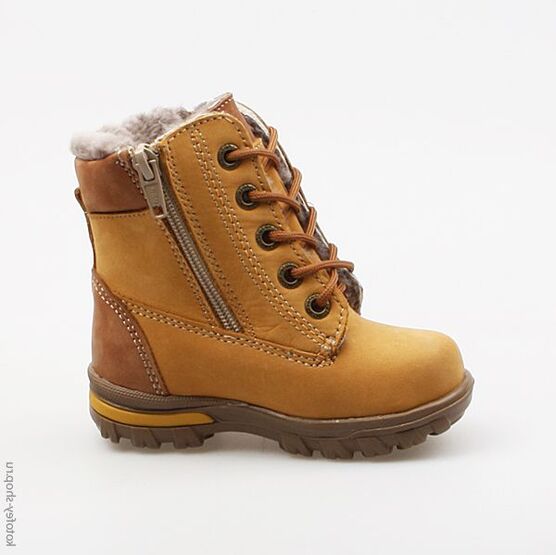 152108-51 Сапожки для мальчики желтый фото №2