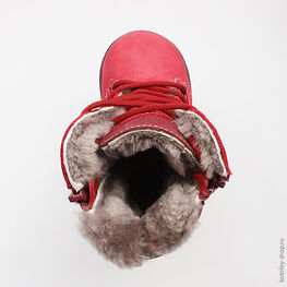 152108-52 Сапожки для девочки фуксия фото №4