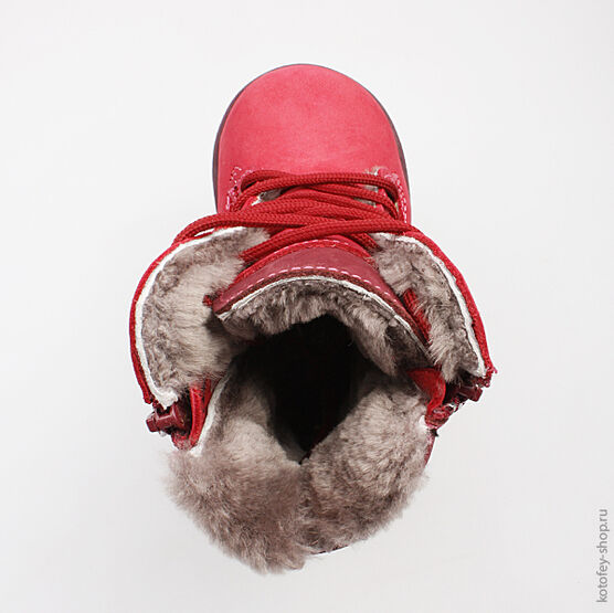 152108-52 Сапожки для девочки фуксия фото №4