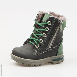 152108-53 Сапожки для мальчики син-зел