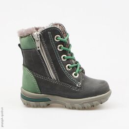 152108-53 Сапожки для мальчики син-зел фото №2