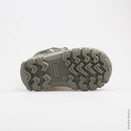 152108-53 Сапожки для мальчики син-зел фото №3