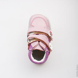 152112-21 Ботинки для девочки сиреневый фото №4