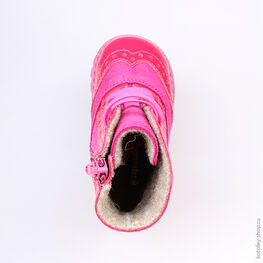 152114-33 Ботинки для девочки фуксия фото №4