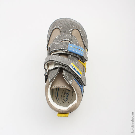 152119-22 Ботинки для мальчики серый фото №4