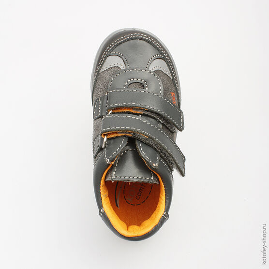 152122-22 Ботинки для мальчики серый фото №4