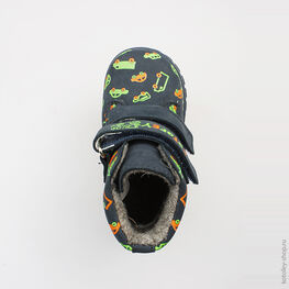 152133-33 Ботинки для мальчики светло-синий фото №4